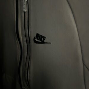 $50 Nike Sale, Men's White Track Zip, Size Small (Fits Medium)
